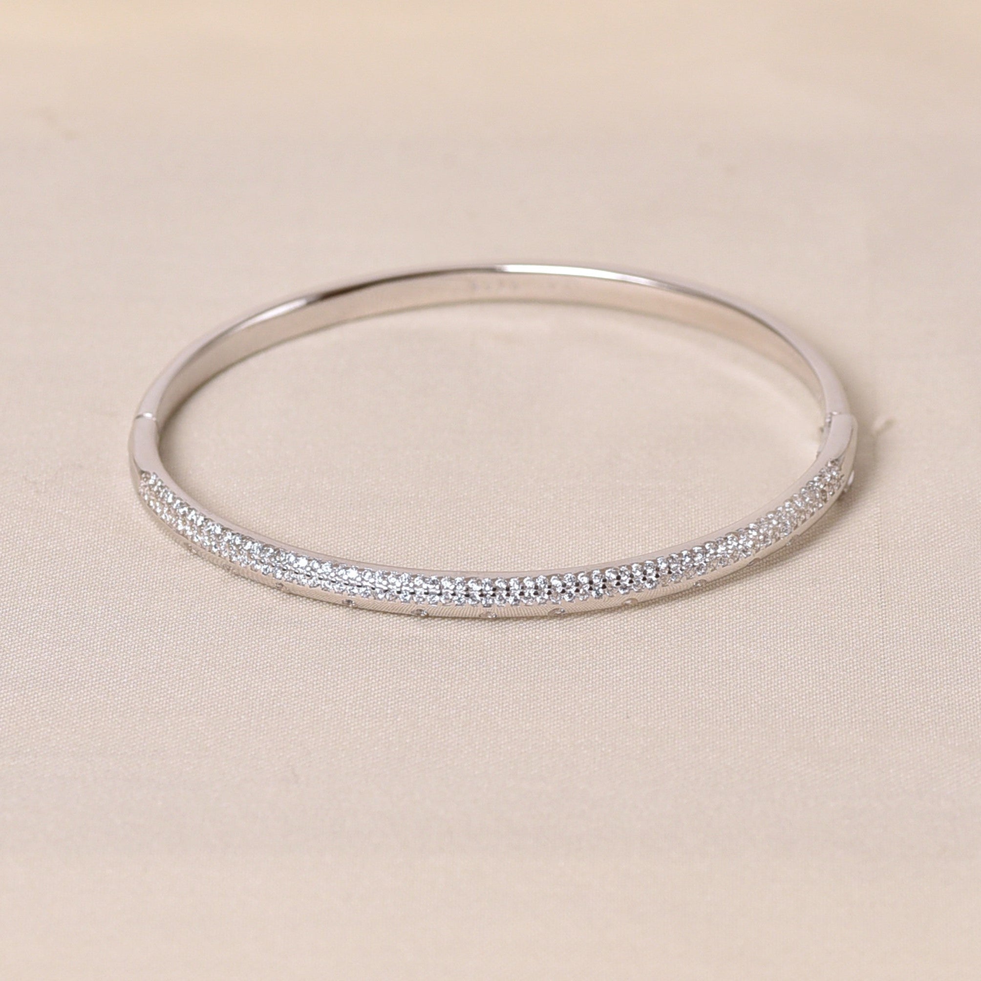 Multi Stone CZ Bracelet Kada