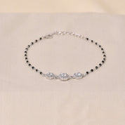 Silver Kajol Mangalsutra Bracelet