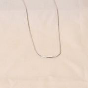 Quasar Thick Silver chain