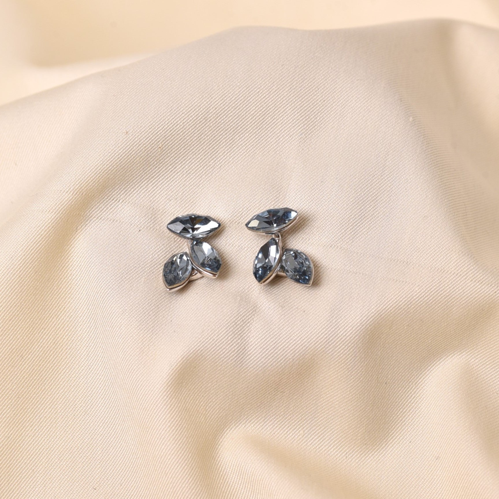 Moonlight Magic Earrings - Light Blue