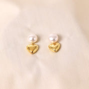 Heartily Earrings - Gold