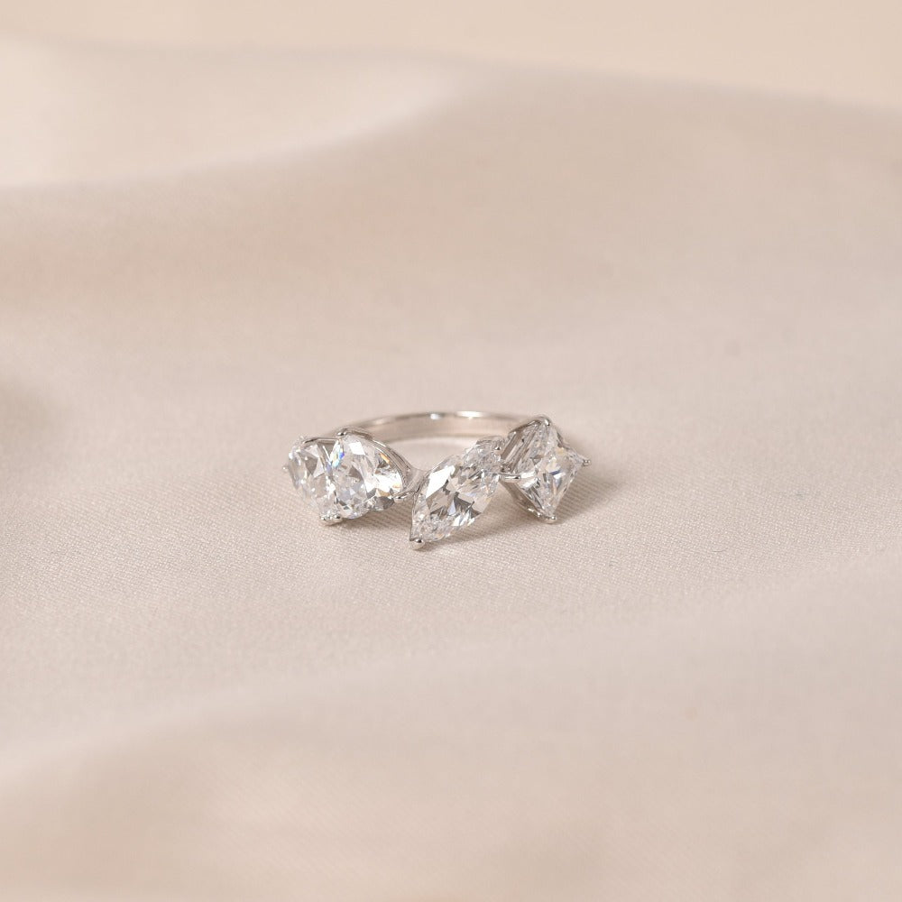 Silver Trinity Ring