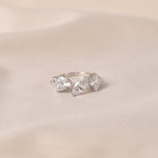 Silver Trinity Ring