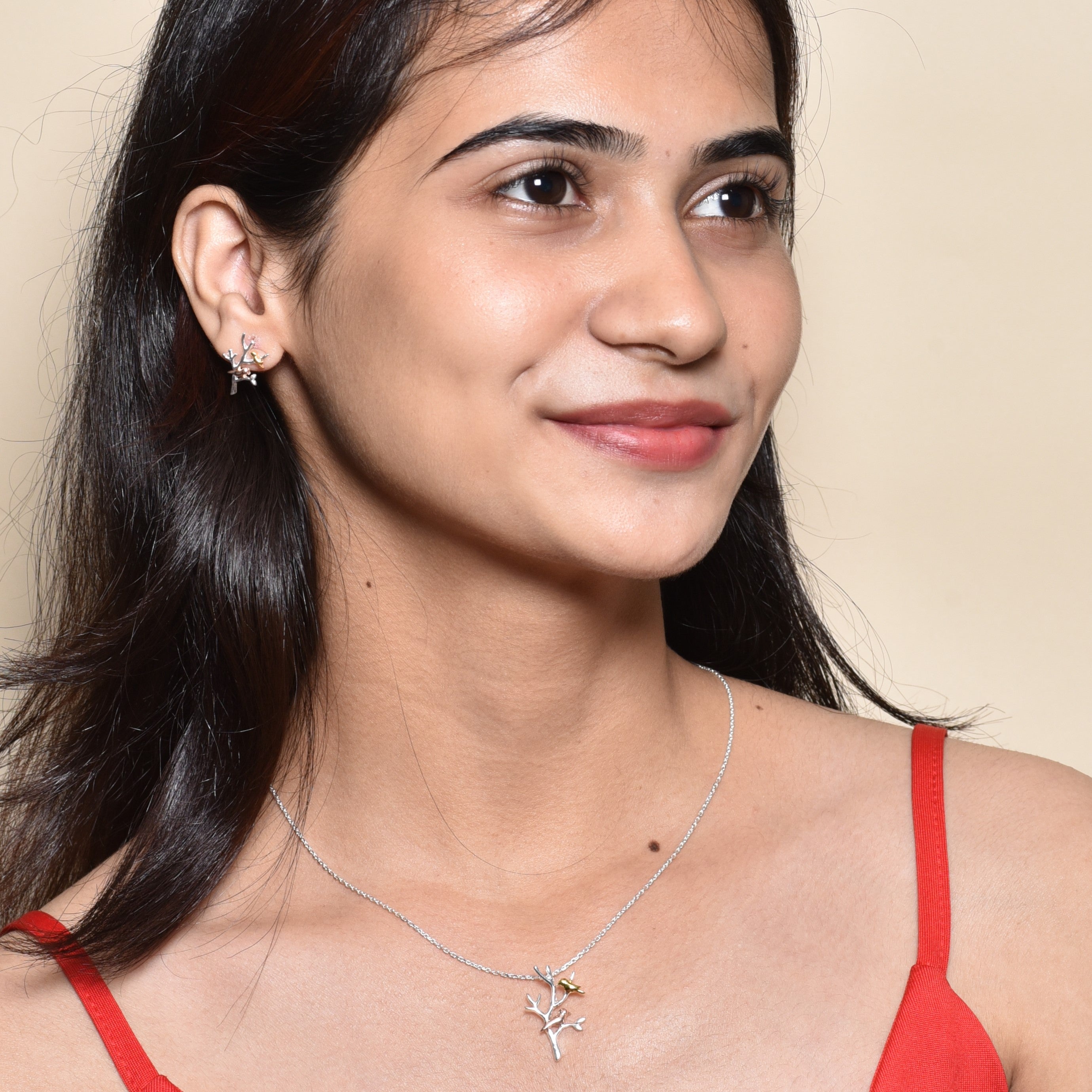 AviaryTree Pendant Set with chain