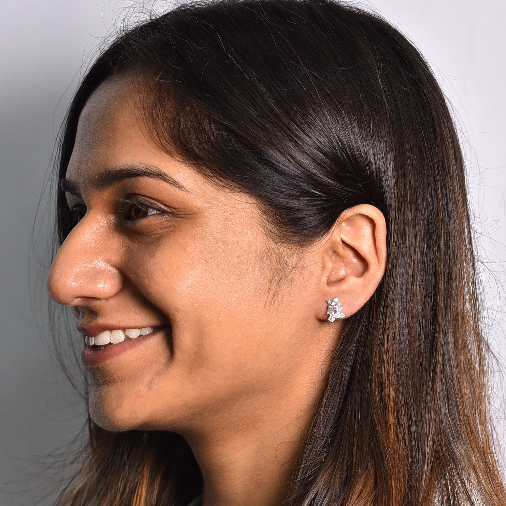 Samatha Silver Earrings