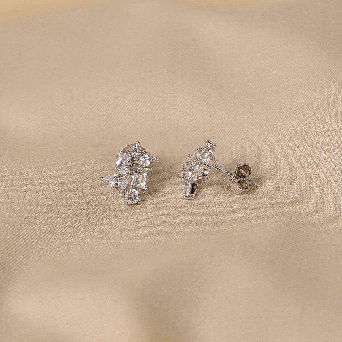 Samatha Silver Earrings
