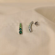 Rainbow Earrings - Green