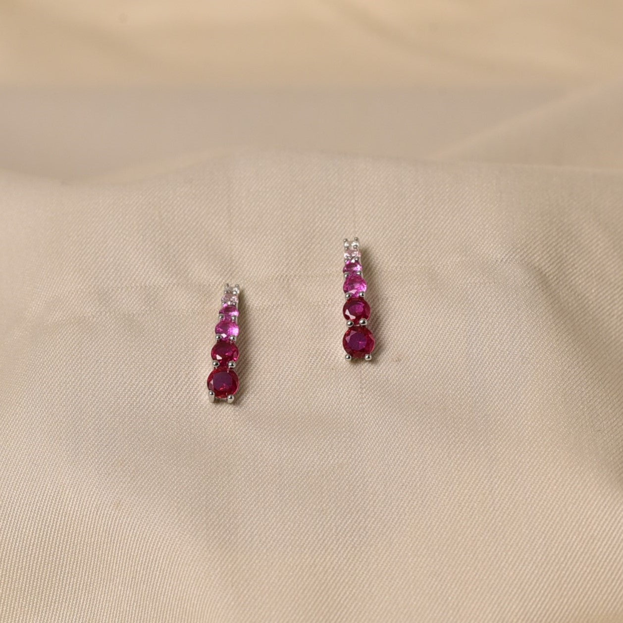 Rainbow Earrings - Pink
