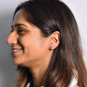 Vanya Earrings - Dark Pink