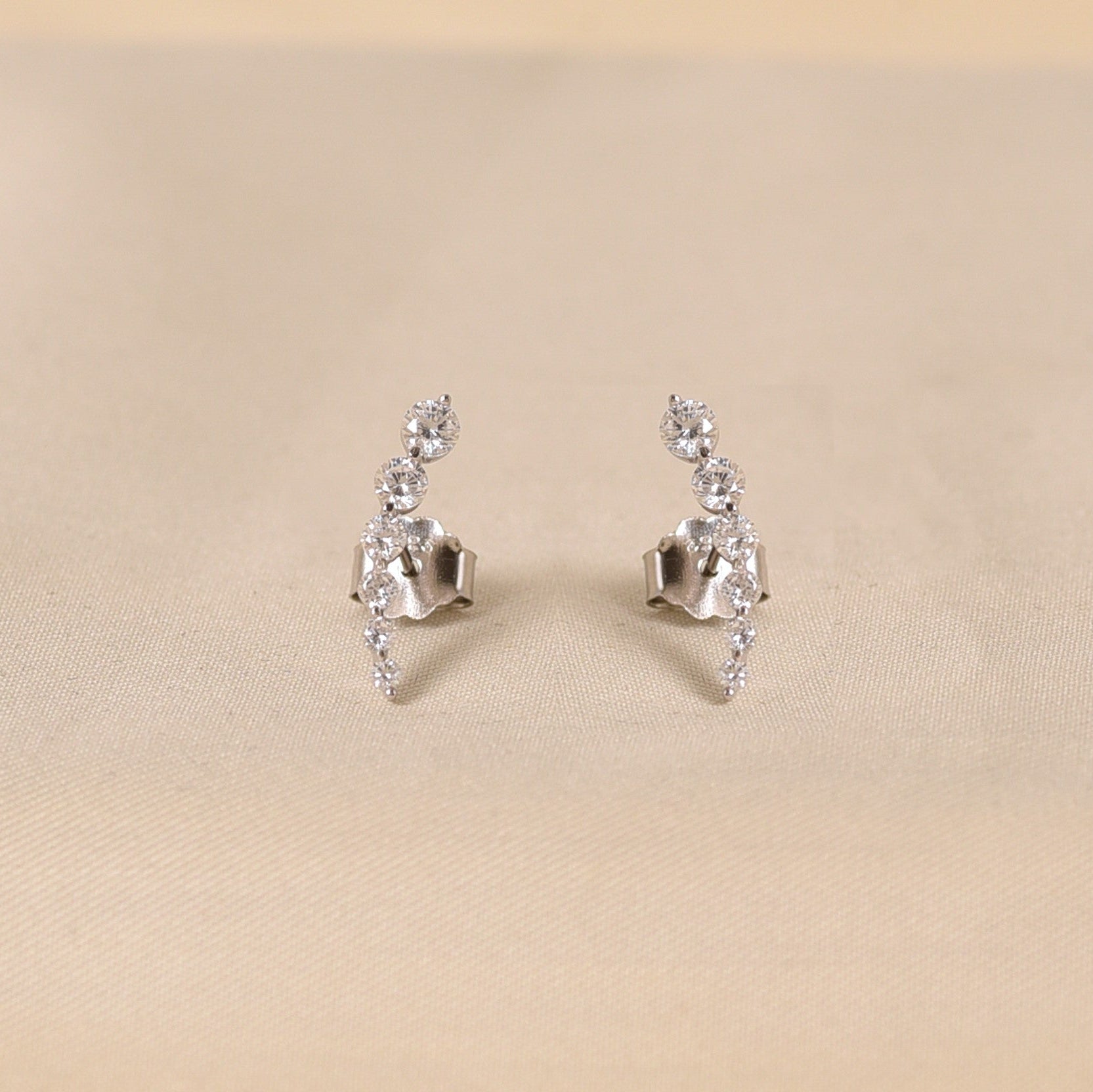 Curved Rainbow Earrings