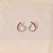 Gradient Earrings - Pink