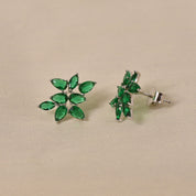 Marigold Mini Earrings - Green