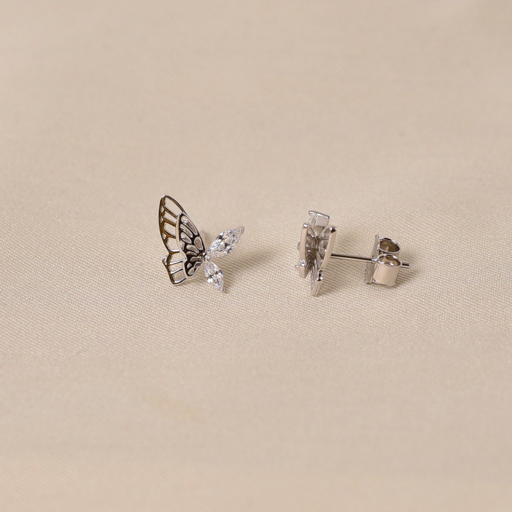 Winged Butterfly Earrings