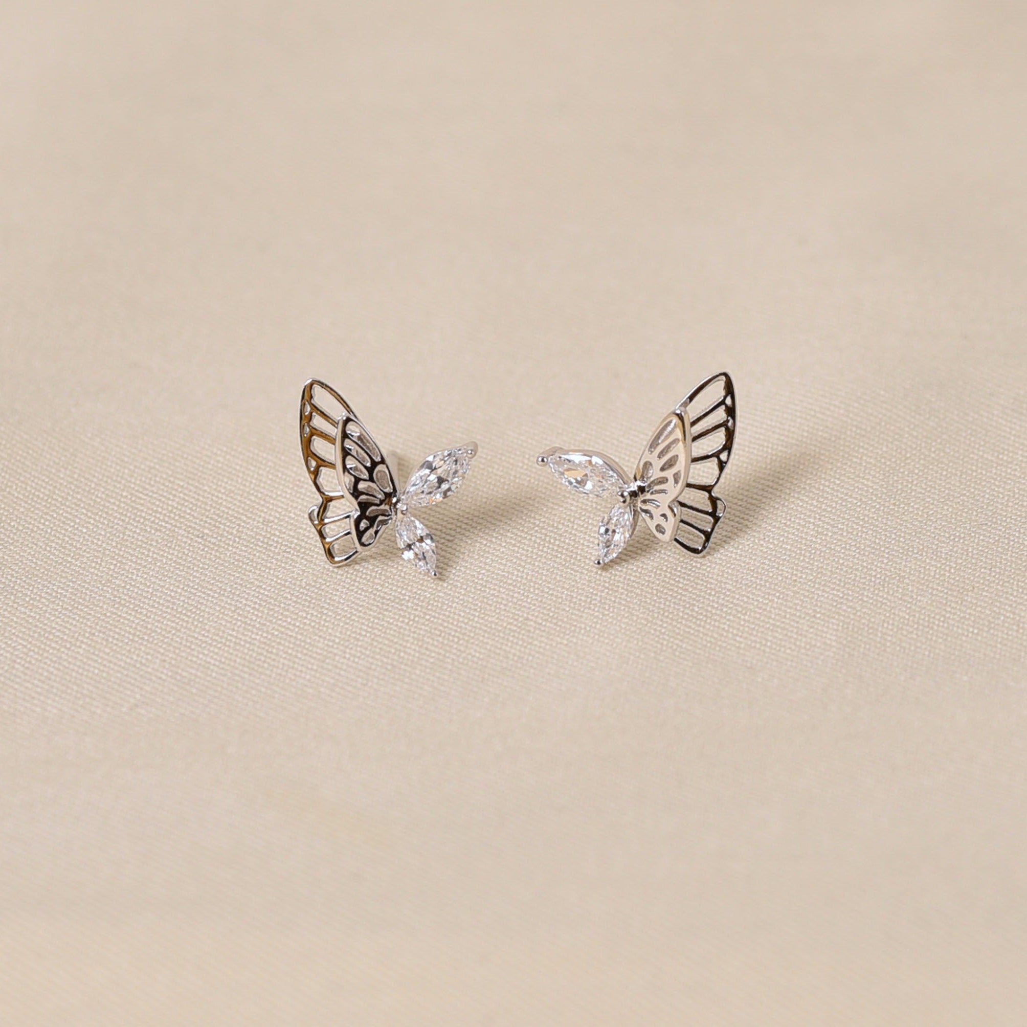 Winged Butterfly Earrings