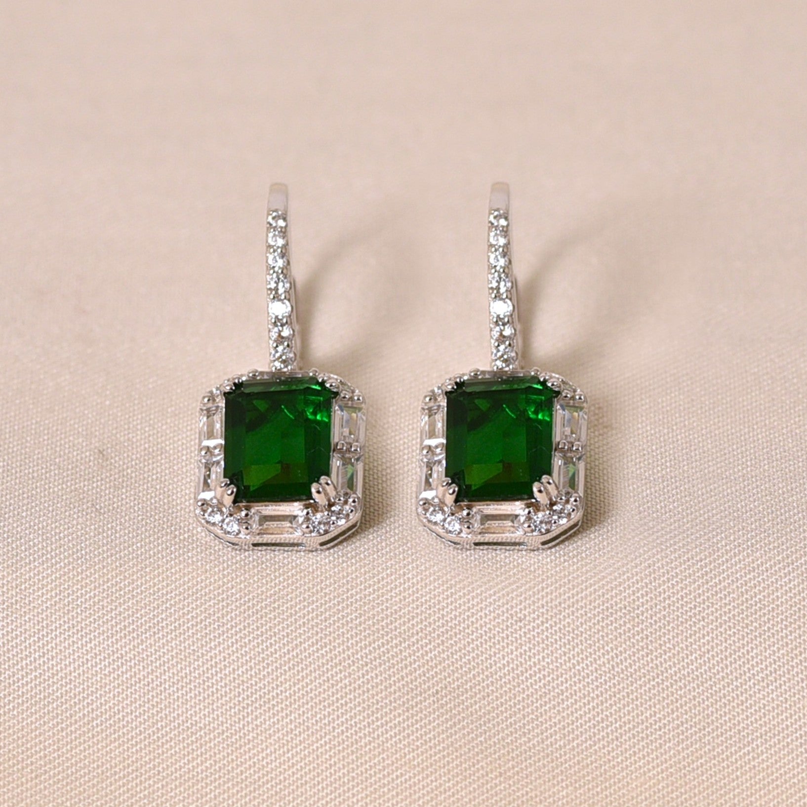 Winslet Earrings - Green