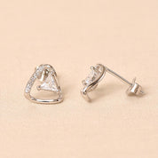 Angular Studs Earring