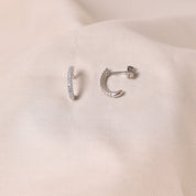 Half Open Diamond Earring