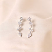 Silver Zahra Cuff Earring