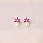 Silver Drop of Pearl - Pink