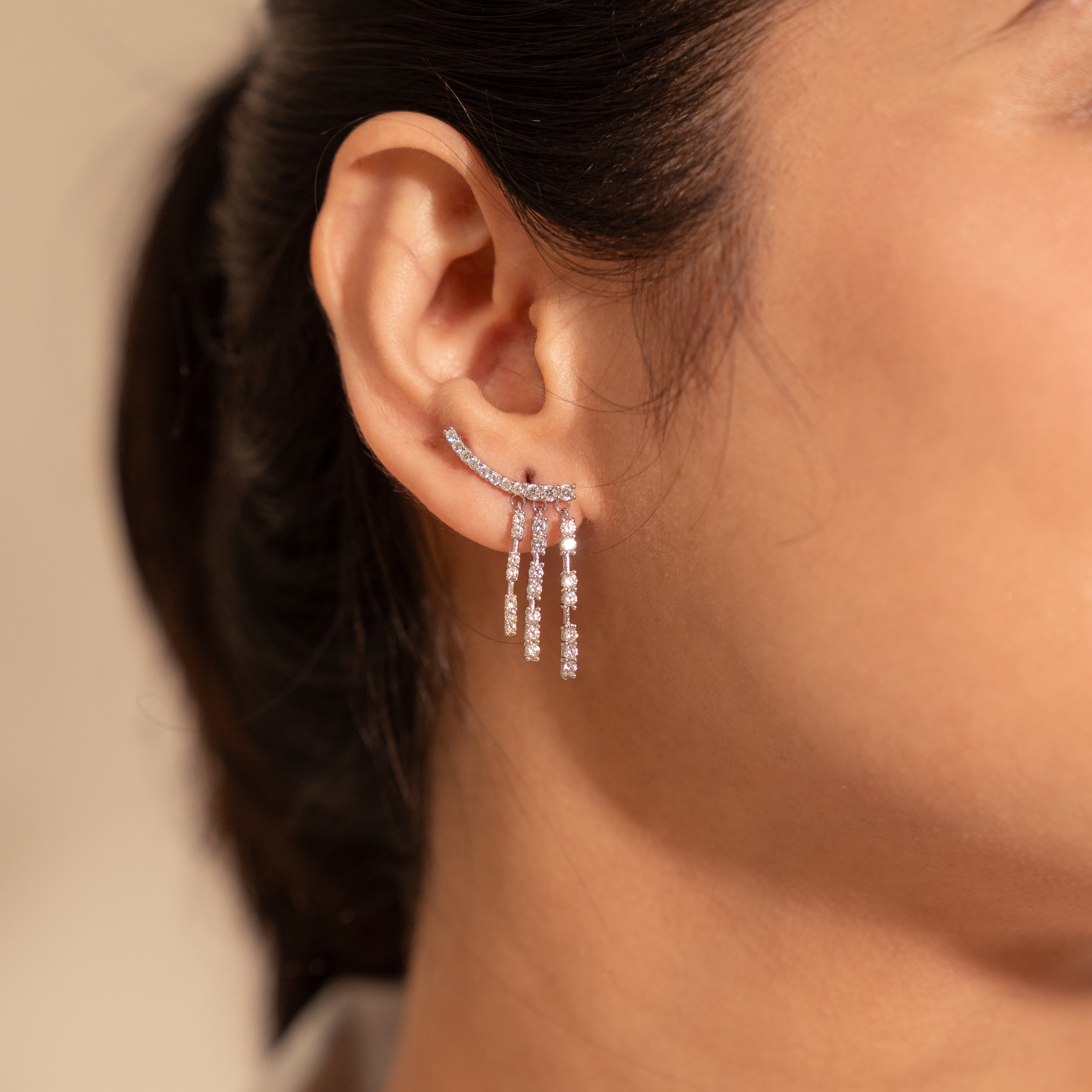 ShinMin Diamond Earring