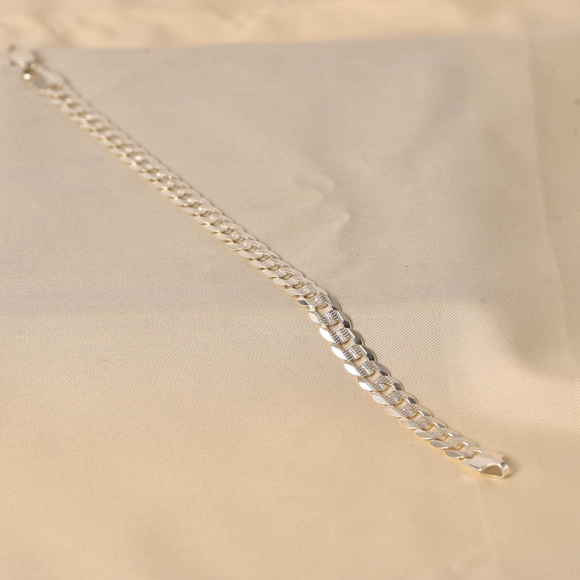 Sterling Silver Bracelet; Mens; Boys:; gents; Man collection