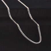Ayushmann Silver Chain 20"