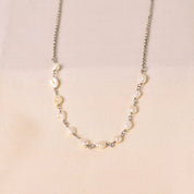 White Stone Necklace