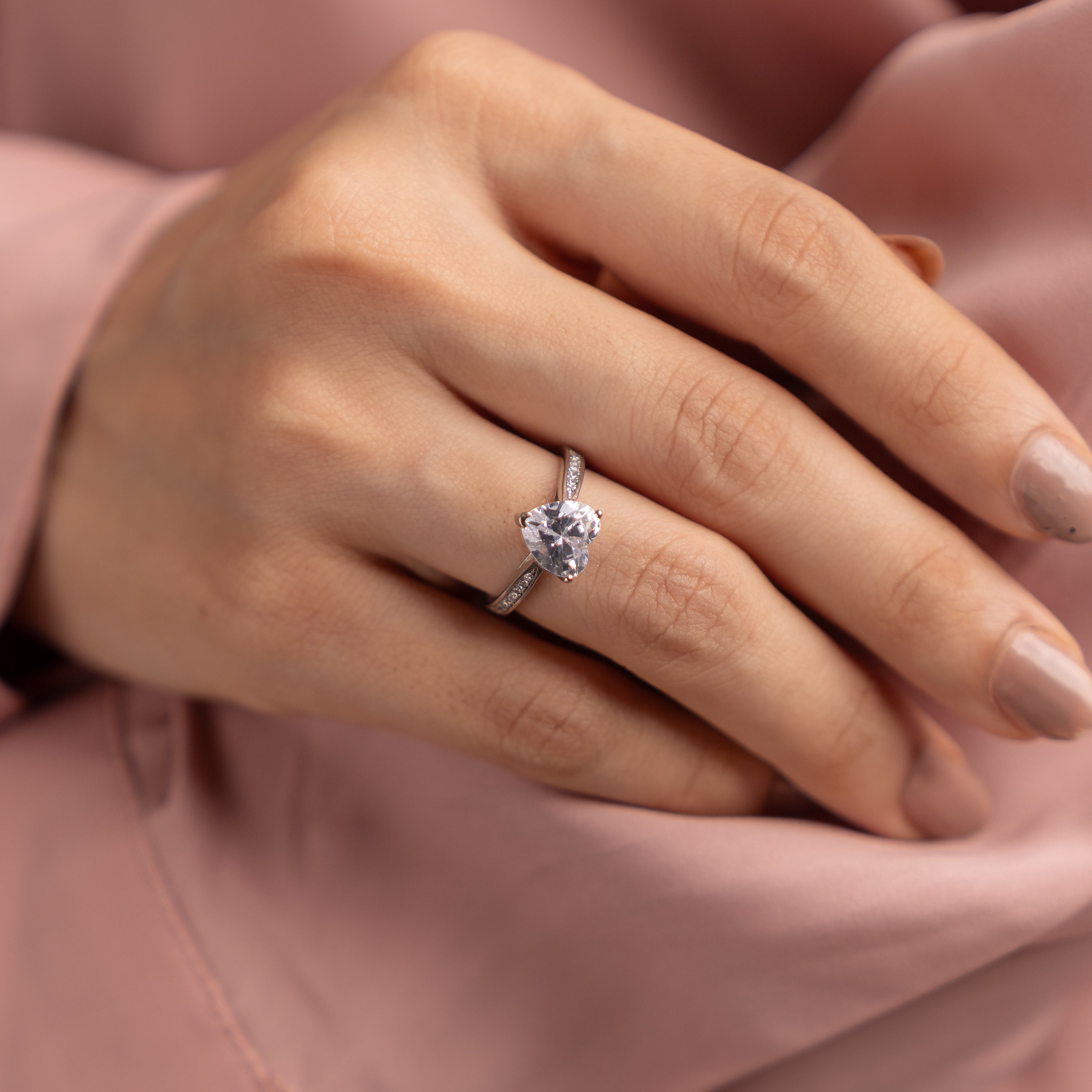 Isabella Heart Ring