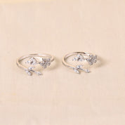 Flower Leaf Toe Ring