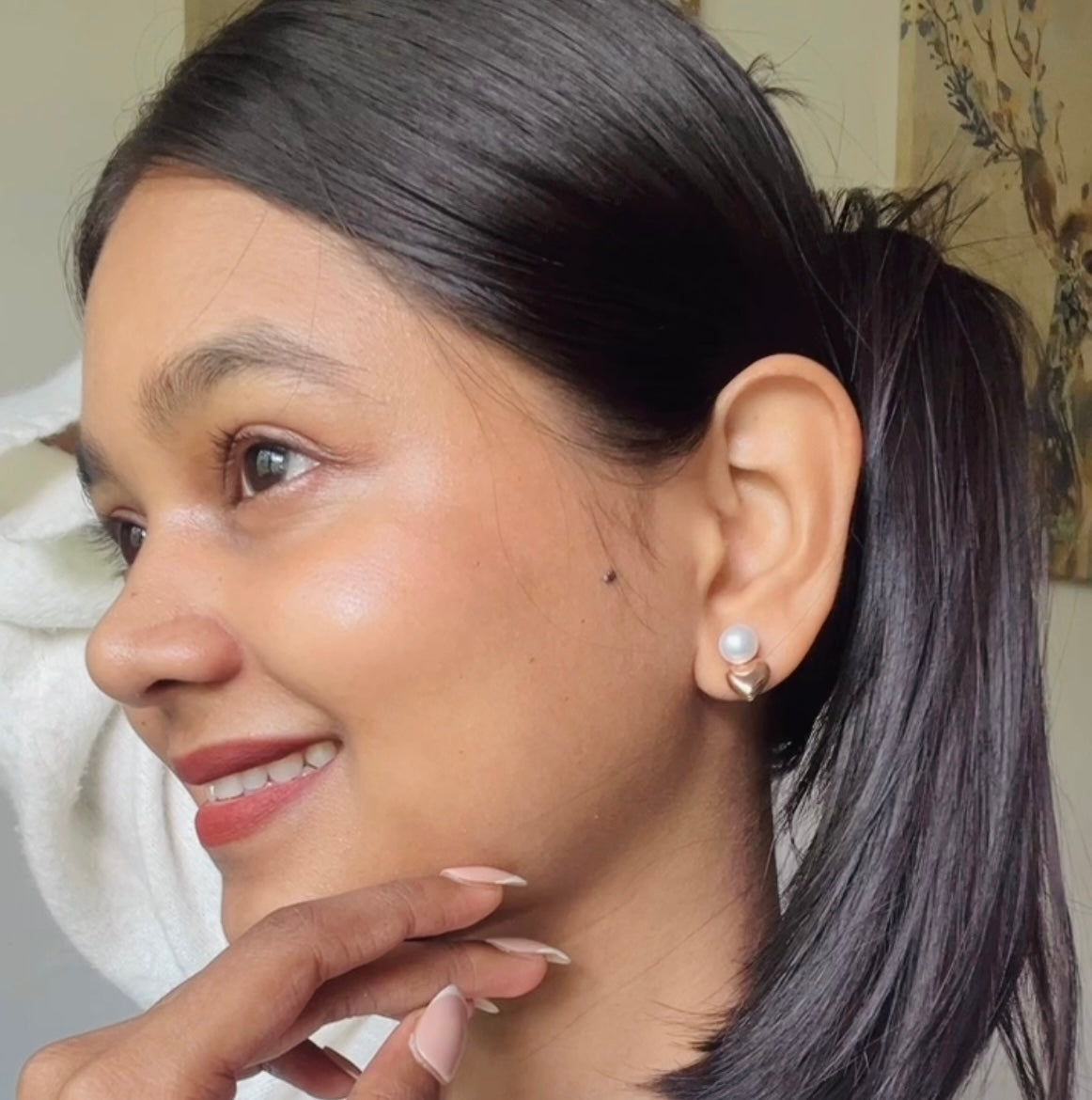 Heartily Earrings - Gold