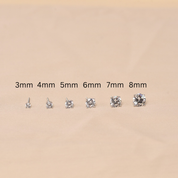 Studs Size guide