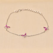Elyta 925 sterling silver bracelet for women with premium cubic zirconia stones
