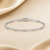 Tennis Bracelet Birthday Gift for her