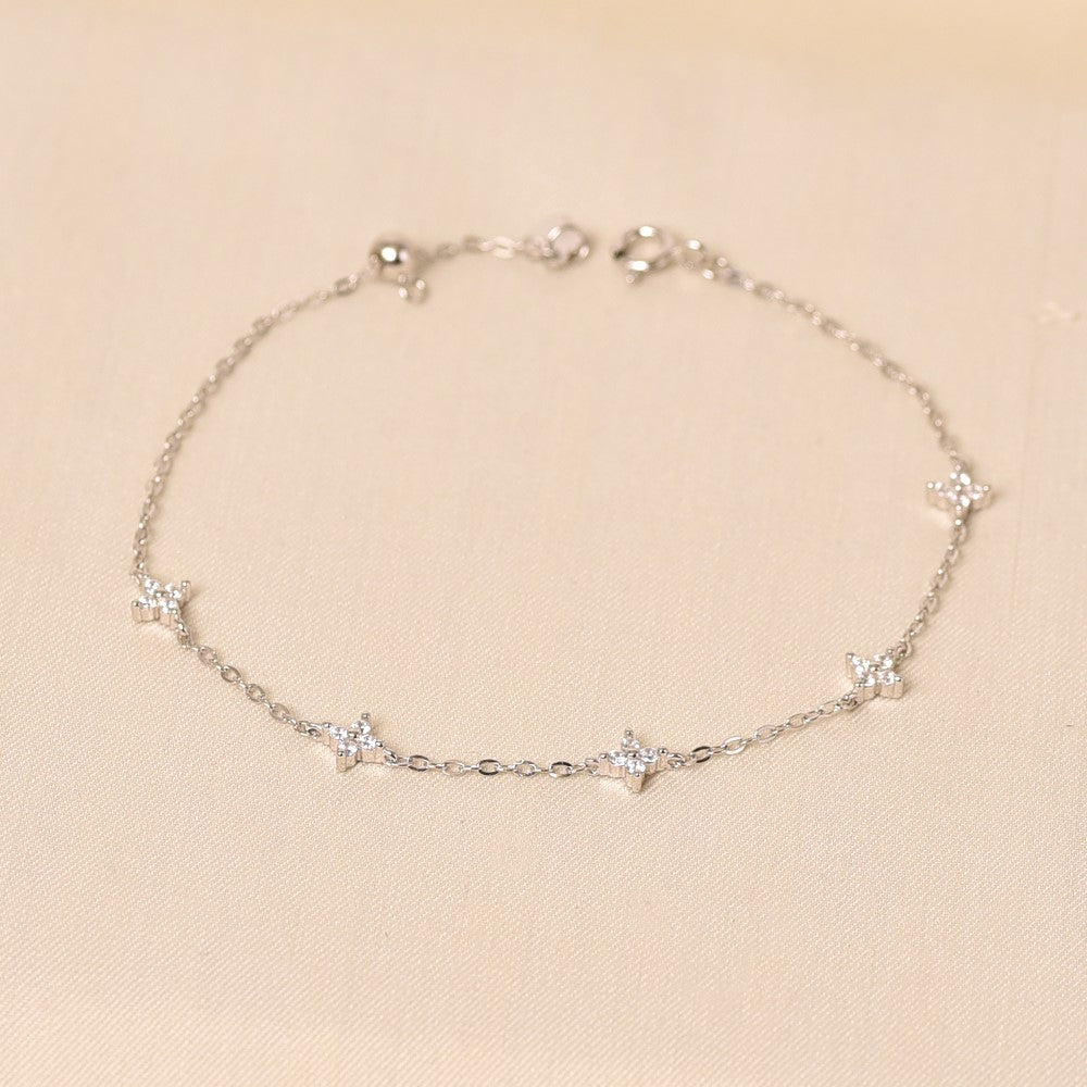 Diamond- like Skin-friendly & lightweight bracelet for women by Elyta