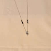 Latest Mangalsutra Design in Silver by Elyta