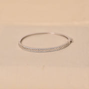 Silver Diamond Wedding Kada for women by Elyta
