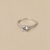 925 Silver Diamond Ring for Women- Elyta