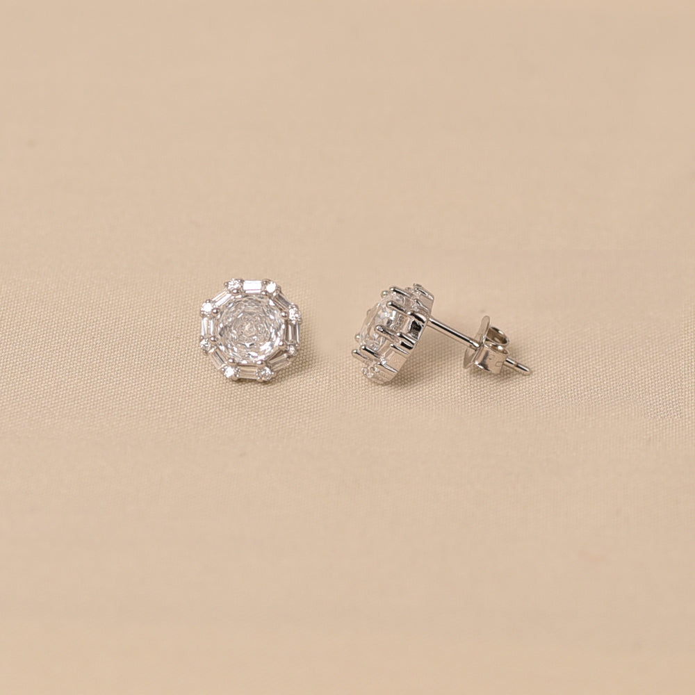 hallmarked Silver Stud Earring for Girls by Elyta