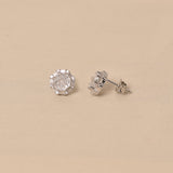 925 Silver Bubble Studs Earrings