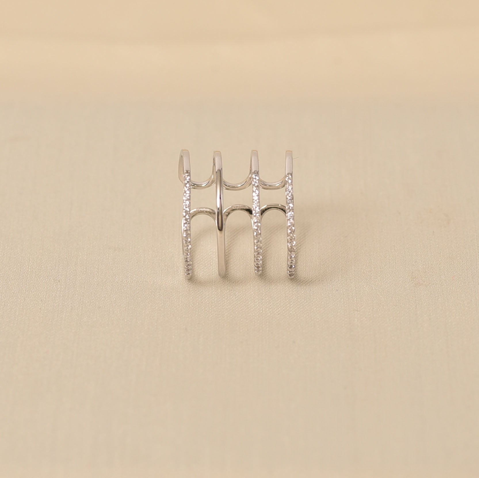925 Silver Stack Ring for Women by Elyta