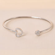 Two Heart FreeSize Kada