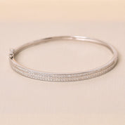 Square Studded Diamond Bracelet Kada