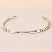 Oxidised Thread Style Free Kada