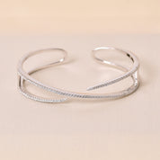 Diamond  Dazzzling Free Size Kada