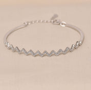 925 Sterling Silver Bracelet Kada for Women - Elyta