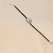 Square Serenity Mangalsutra Bracelet - Large Stone