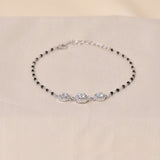 Silver Kajol Mangalsutra Bracelet