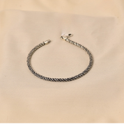 Silver Akshan round bracelet
