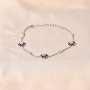 Daisy Radiant Bracelet - Blue