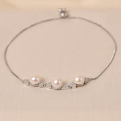 Shirya Pearl Tennis Bracelet
